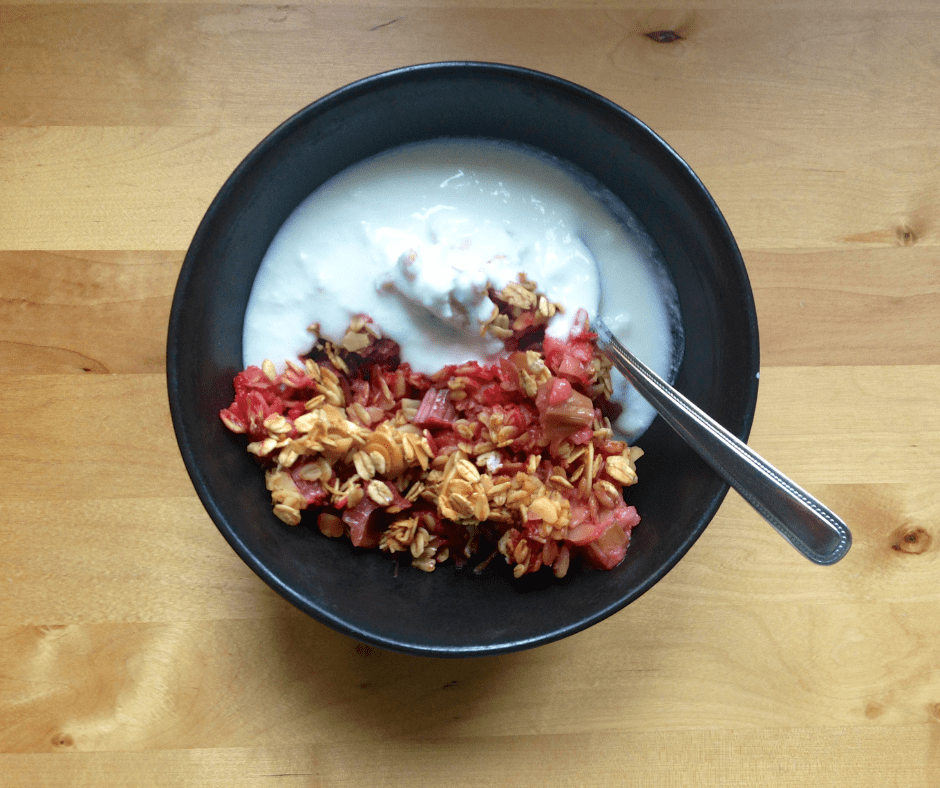 Strawberry Rhubarb Crisp